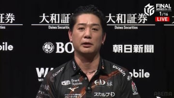MVP・醍醐大、説明不可能な強さに周囲も唖然 最終決戦開幕も貫禄のトップ 初優勝へサムアップ「強い気持ちでやっていきます」／麻雀・Mリーグ