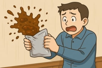 レトルトカレー開封で「壁紙」に汚れ、メーカーの責任は？開けづらく力入れたら「悲惨」なことに