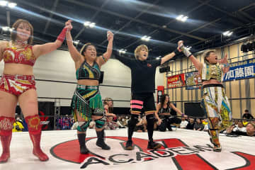 【OZアカデミー】狐伯、AKINO、Sareeeのトリオが“ゴジゾネス連合”撃破！高崎大会528人満員