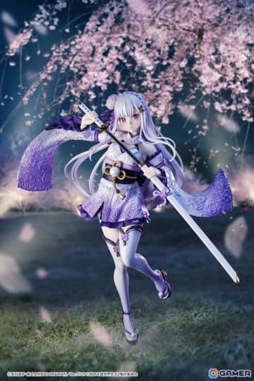 「Re:ゼロから始める異世界生活」エミリアが戦装束ver.で1/7スケールフィギュア化！