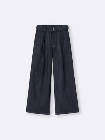 「GUデニム」可愛くてお値段以上に優秀でした！はくだけで美シルエット♡大人の垢抜けデニム