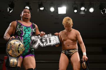 【ガンプロ】渡瀬瑞基＆入江茂弘がヤス・ウラノ＆PSYCHOを破り、SOG世界タッグ王座盤石のV4！「次の挑戦者、誰だっていい！」