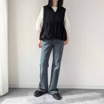 【しまむら】春夏に大活躍！「バルーンベスト」