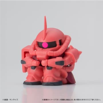 出撃はまだか！？ 「まちぼうけ ガンダムの場合」第3弾にシャア専用ザク、フリーダムなどが仲間入り
