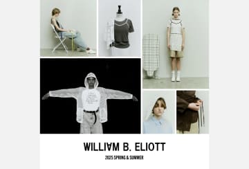 niko and…の新ライン「WILLIAM B. ELIOTT」2025SSコレクションが5月16日より発売開始