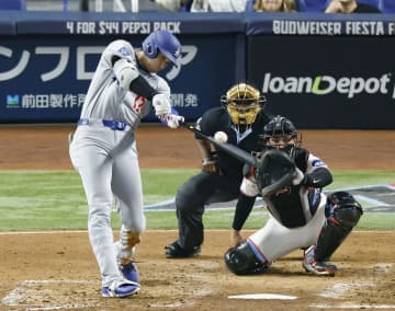 大谷、2戦ぶり9号2ラン　5年連続2桁盗塁もマーク