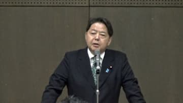 夏の参院選が「政権の行く末を左右する」と林官房長官が重要性を強調　地元・山口県入りは半年ぶり