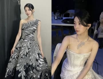 ペ・スジ「百想芸術大賞」MC10周年！美しいドレス姿で魅力をアピール