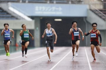 山田真樹、男子200m代表前進　デフ陸上、日本選手権最終日