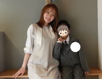 4人の母、紺野あさ美。この春、小学生になった長男の姿に胸がいっぱいに。入学式当日にスマホがなくなるという事件も！【紺野あさ美】