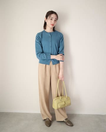 『春服迷子』なアラサーへ♡【ユニクロ】差し色を味方に！「上品コーデ」
