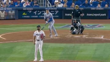 大谷翔平が相手投手をメッタ打ち！「マジか」「ドン引きだろ」 またやられた… 9号弾丸ライナー→“被弾リアクション”が話題に「これはショック」