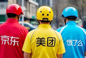 中国の出前市場で「三国志」開戦＝京東の参戦でアリババは戦略再編、美団は迎撃体制