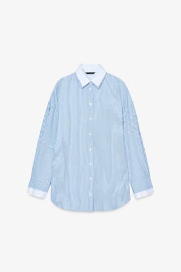 【ZARA】で揃えたい！「ブルートップス」