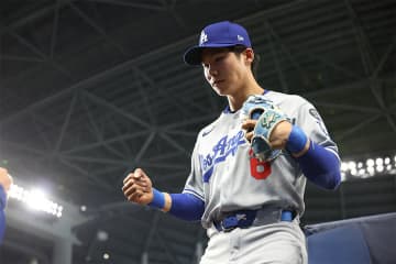 メジャー初安打の韓国キム・ヘソン 大谷翔平について「正直、今でもちょっと緊張する。だって彼は本当に大スターだから」