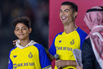 C・ロナウドの長男、U15ポルトガル代表に初招集！　父はSNSで喜びの投稿…U15日本代表戦での出場も？