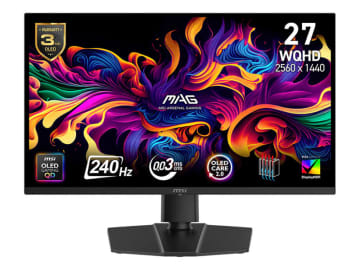 240Hz/WQHD/QD-OLEDパネル採用のMSI製26.5インチモニター「MAG 273QP QD-OLED X24」