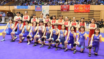 ＜レスリング＞【写真集】2025年沼尻杯全国中学生選手権／女子・決勝