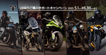 クラシックシリーズ1.99％ローン！トライアンフ初夏の購入キャンペーン開催