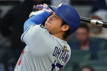 「10ー10」一番乗りの大谷翔平、米記者は「歴史的な40ー40ー40」を期待「50ー50」の2024年に続いて「何かを成し遂げる勢いを見せている」