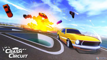 クラッシュしないようにタイミングよく車を発車させるハイパーカジュアルゲーム「クラッシュサーキット」が配信！