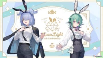 NIJISANJI EN所属・LazuLightの4周年記念グッズが全世界で販売決定！うさ耳を付けたホスト風の2人がアクスタやペンライトになって登場