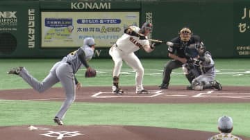 2番キャベッジ送りバント→3番若林楽人先制2ランHR　岡本和真不在に巨人一丸