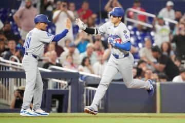 大谷翔平　２戦連発１０号で今季の１０―１０達成一番乗り　７回に同点適時二塁打