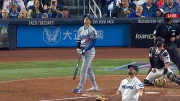 「今日のホームランもエグい」大谷翔平、2戦連発“種類が異なる”衝撃ホームランにファン驚愕…昨日は“弾丸”→今日は大飛球と“打ち分け”