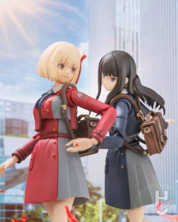『リコリス・リコイル』4月発売のPLAMATEA最新キット「錦木千束」&「井ノ上たきな」を製作レビュー！合わせ目処理で仕上がり度アップ！！