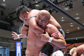 【タカタイチ】タイチが憧れの秋山準と初対戦　３０分ドローに満足できず「次はシングルマッチ」