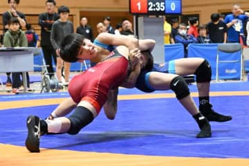 ＜レスリング＞【写真集】2025年沼尻杯全国中学生選手権／男子グレコローマン・決勝