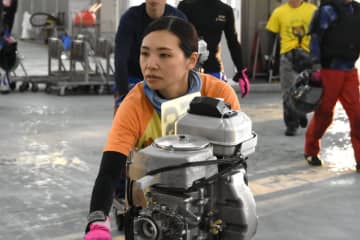 【蒲郡ボート】豊田結が注目機をゲット「起こしで鳴いたけど、その割に進みました」