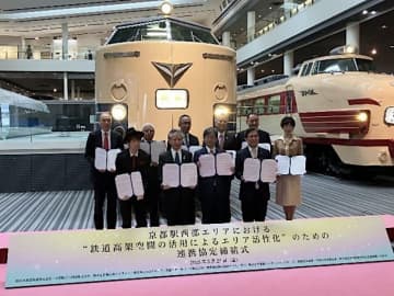 特急サンダーバード・681系が「廃線発・未来行き」エンタメレストランに変身。梅小路京都西駅に2025年夏開業