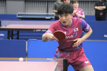 【卓球】張本智和が世界選手権へ臨戦態勢　減量で体キレキレ「フットワーク軽くなってきた」