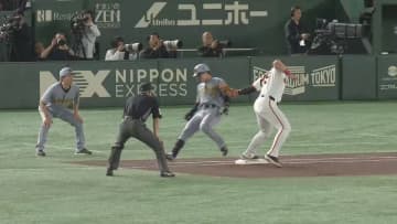 巨人・岡本和真　左肘のじん帯損傷と球団発表　当初の診断である筋損傷よりも全治が長引く見込み
