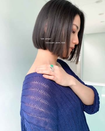 髪伸ばしかけの人へ！ 甘くない【大人のワンレンボブ】が良いかも♡