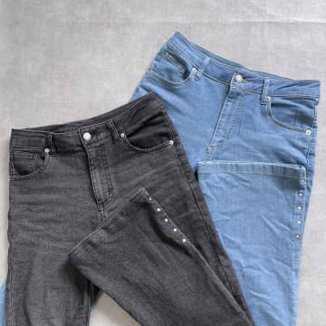 即カゴ案件ですっ！！【しまむら】脚長効果抜群♡「フレアデニムパンツ」