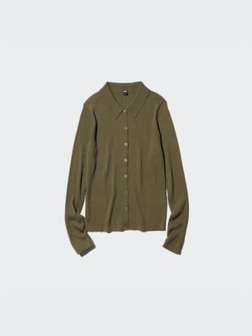 ユニクロのカーディガンが今の時期に大活躍♡羽織るだけでおしゃれだから今すぐ買っとこ～！
