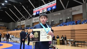 ＜レスリング＞【2025年全国中学生選手権・特集】グレコローマンに活路を見い出し初の全国王者へ…62kg級・上田悠生（水戸レスリングスポーツ少年団）