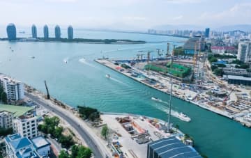 三亜市初の海底トンネルプロジェクト、着々と作業進む―中国