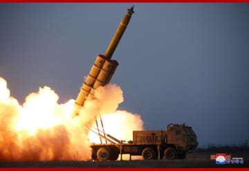 北朝鮮が短距離弾道ミサイルを発射…韓国軍発表