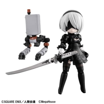 「NieR:Automata Ver1.1a」より、2B（ヨルハ二号B型）が「デスクトップアーミー」で登場！　10月下旬発売
