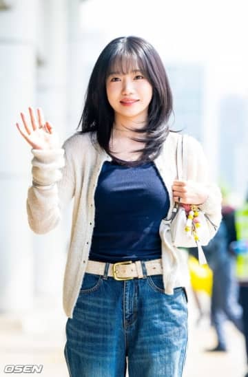 【PHOTO】IZ*ONE出身チョ・ユリ「KCON JAPAN 2025」のため日本へ…キュートな笑顔