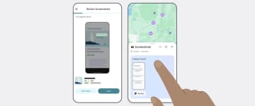 Googleマップに新機能、スクリーンショットから保存