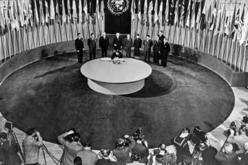 欧州終戦から80年　多国間主義を夢みた国連に試練