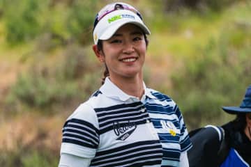 下部参戦中の原英莉花、レギュラーツアー今季初出場「調子は上向き、精一杯戦いたい」