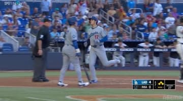 ド軍を怒らせた？大谷翔平への申告敬遠→打線爆発の“衝撃シーン”にファン騒然「止まんねぇなw」「ボッコボコ」