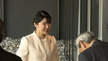 【速報】愛子さまが大阪・関西万博の会場に到着　「日本館」で万博関係者に笑顔で挨拶