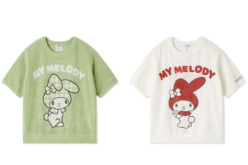 スナイデル ホーム「マイメロディ」ルームウェア、“チェックずきん”のマイメロディニットやカーディガン